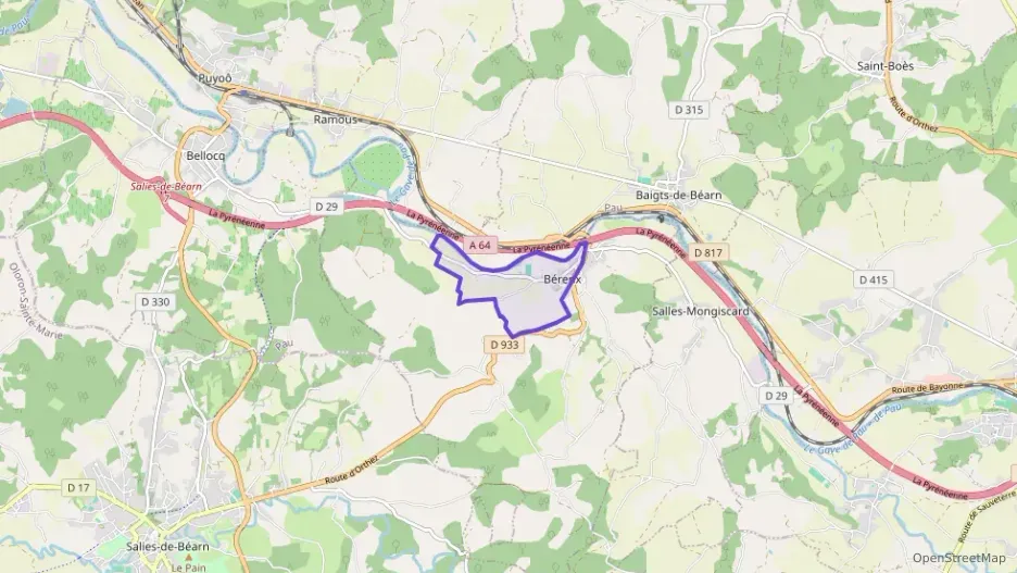 Maison 80 m² quatre pièces à vendre à Bérenx