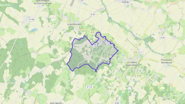 Maison 106 m² trois pièces à vendre à La Caillère-Saint-Hilaire