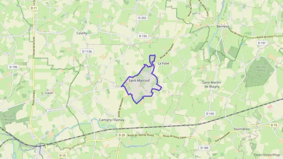 Maison 104 m² quatre pièces à vendre à Saint-Marcouf Maison 104 m² quatre pièces à vendre à Saint-Marcouf