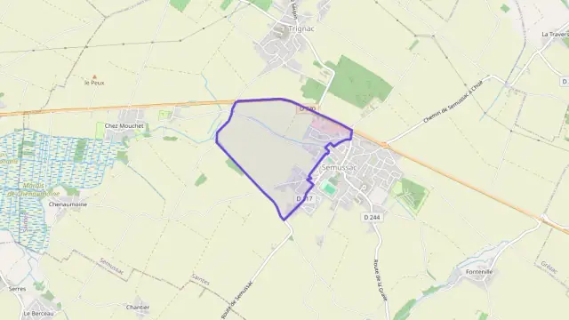 Maison 99 m² quatre pièces à vendre à Semussac