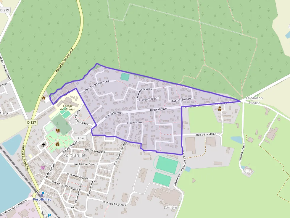 Maison 65 m² quatre pièces à vendre à Port-Brillet