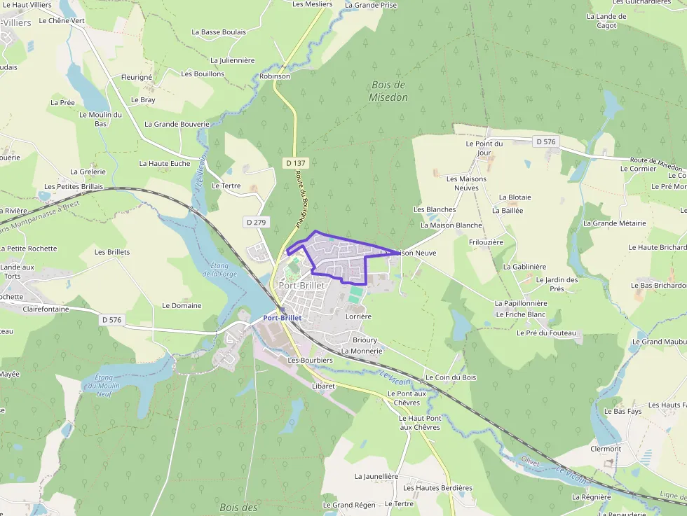 Maison 65 m² quatre pièces à vendre à Port-Brillet