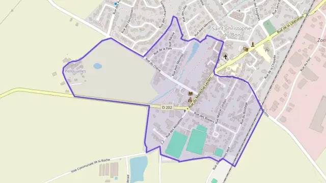 Maison 69 m² trois pièces à vendre à Saint-Christophe-du-Bois