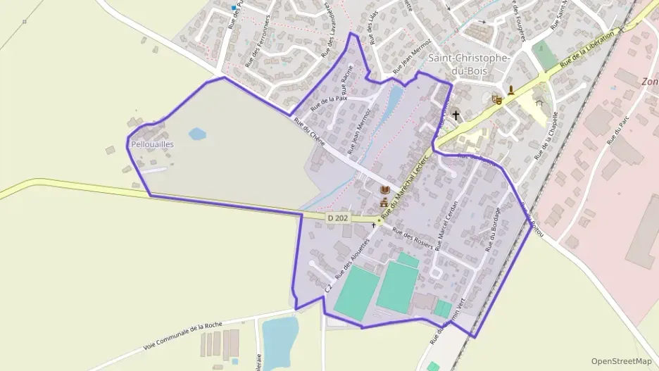 Maison 69 m² trois pièces à vendre à Saint-Christophe-du-Bois Maison 69 m² trois pièces à vendre à Saint-Christophe-du-Bois