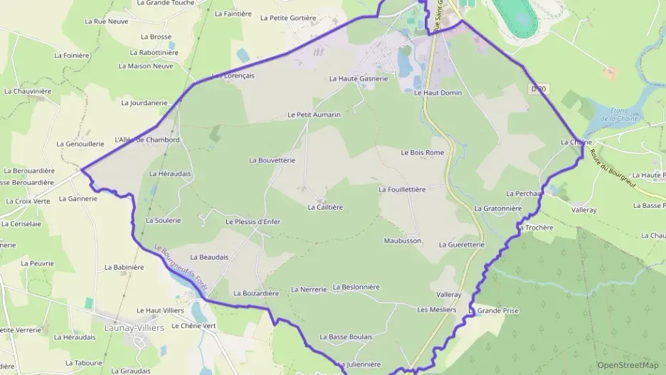 Maison 106 m² cinq pièces à vendre à Le Bourgneuf-la-Forêt