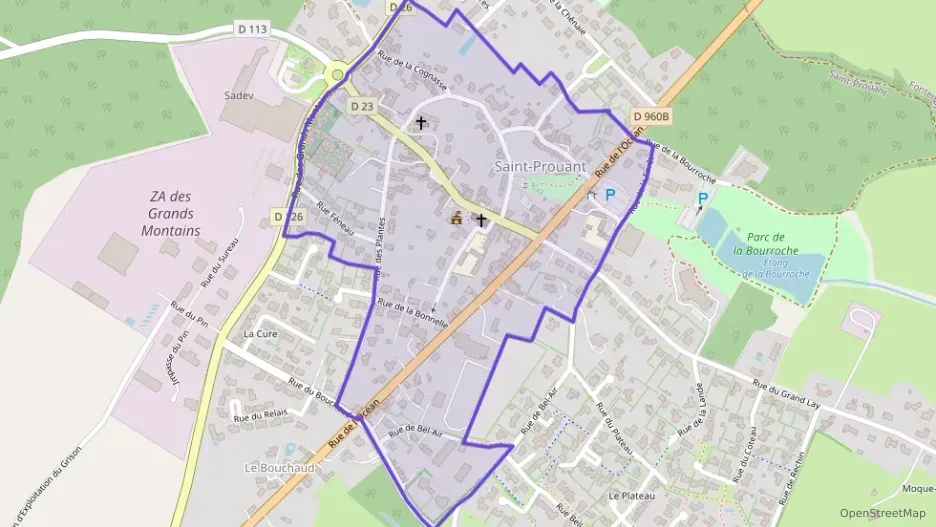 Maison 102 m² cinq pièces à vendre à Saint-Prouant