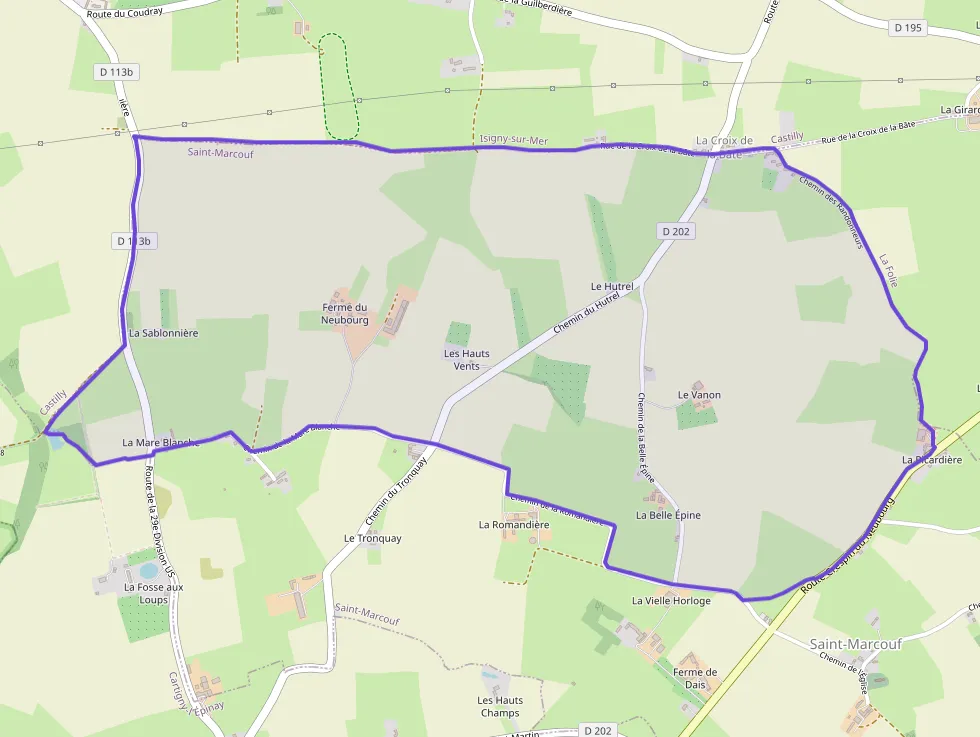 Maison 69 m² quatre pièces à vendre à Saint-Marcouf