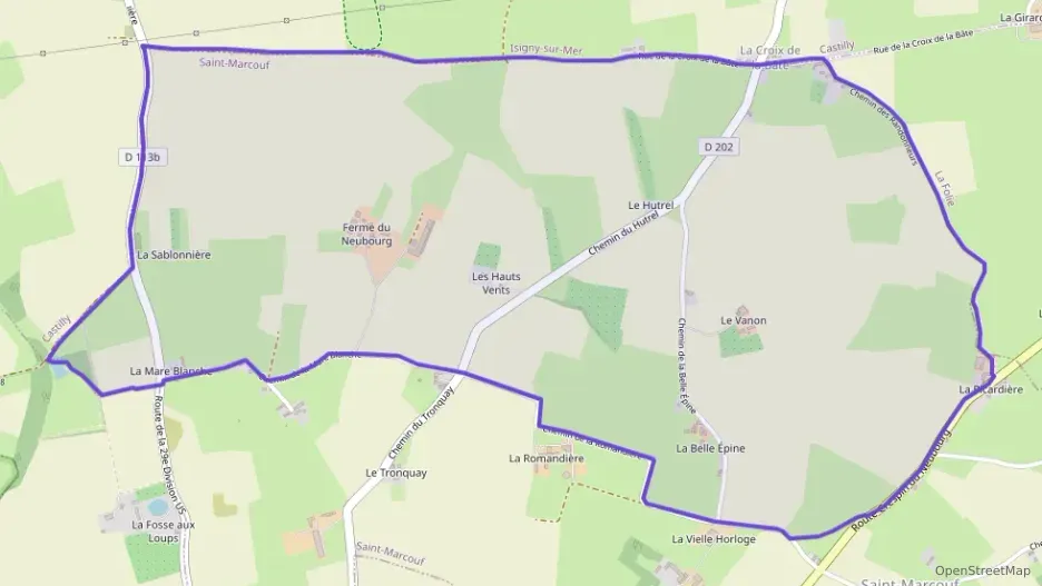 Maison 69 m² quatre pièces à vendre à Saint-Marcouf