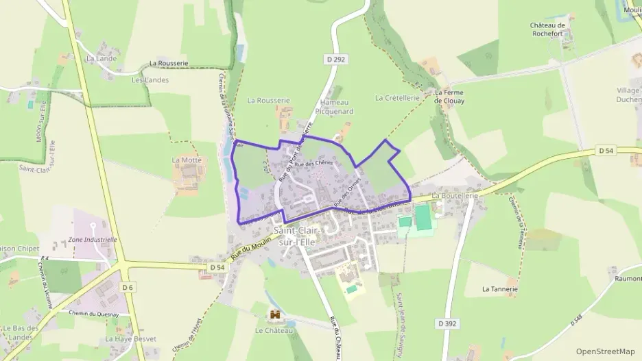 Maison 104 m² six pièces à vendre à Saint-Clair-sur-l`Elle