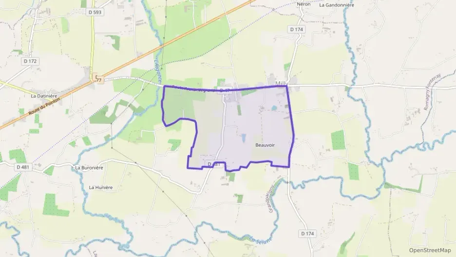 Maison 74 m² trois pièces à vendre à Grandparigny