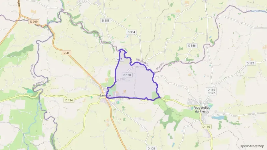 Maison 97 m² trois pièces à vendre à Landivy