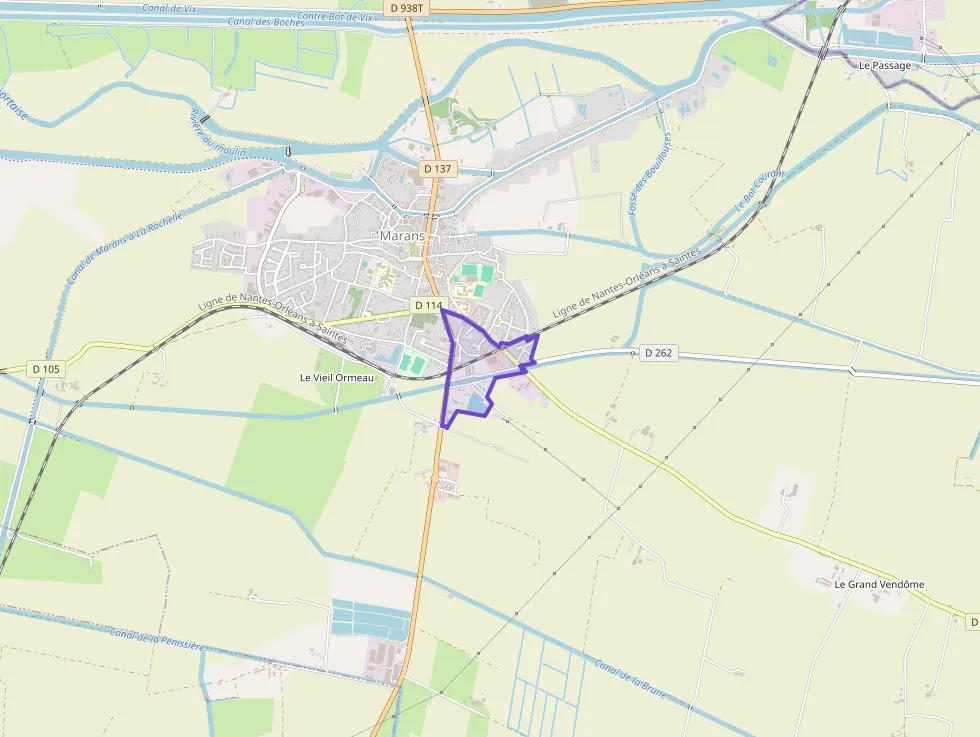 Maison 128 m² quatre pièces à vendre à Marans