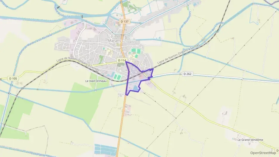 Maison 128 m² quatre pièces à vendre à Marans Maison 128 m² quatre pièces à vendre à Marans