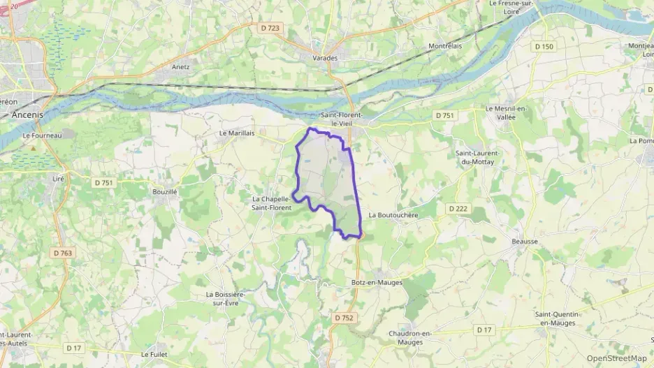 Maison 104 m² cinq pièces à vendre à Mauges-sur-Loire