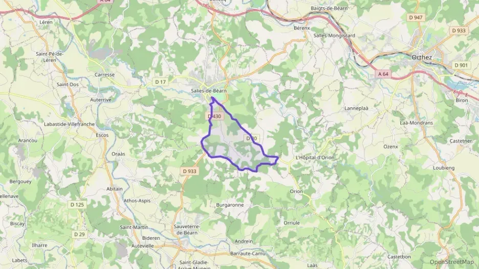 Maison 106 m² quatre pièces à vendre à Salies-de-Béarn Maison 106 m² quatre pièces à vendre à Salies-de-Béarn