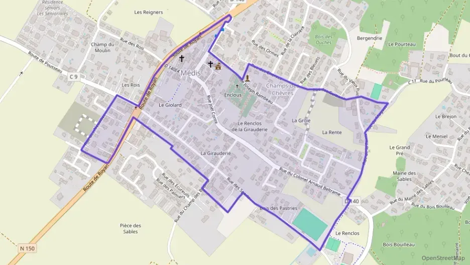 Maison 68 m² trois pièces à vendre à Médis