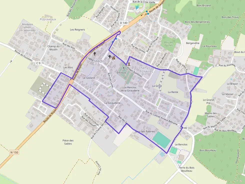 Maison 68 m² trois pièces à vendre à Médis