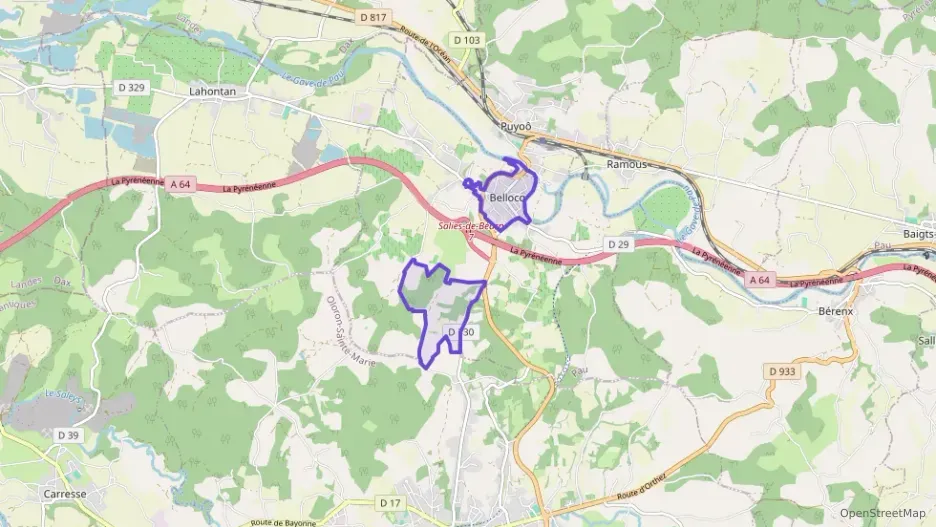 Maison 80 m² cinq pièces à vendre à Bellocq