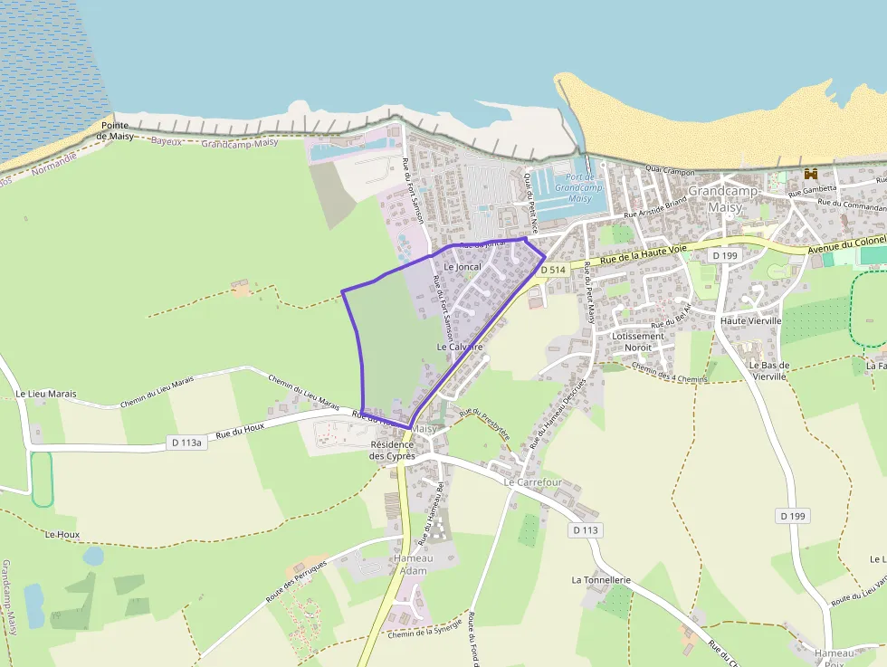 Maison 94 m² trois pièces à vendre à Grandcamp-Maisy