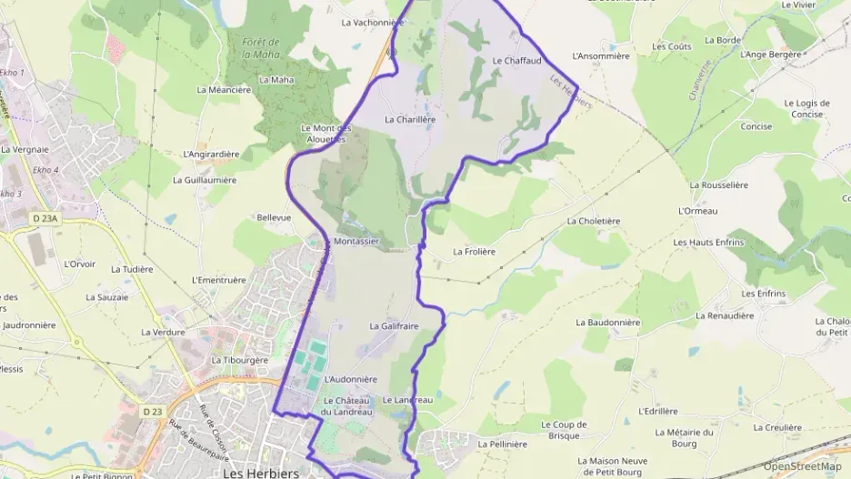 Maison 97 m² quatre pièces à vendre à Les Herbiers