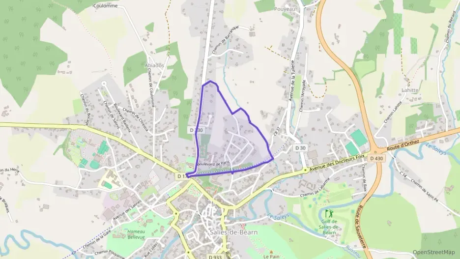 Maison 86 m² quatre pièces à vendre à Salies-de-Béarn