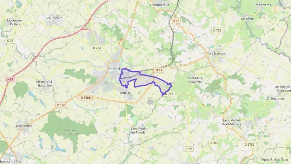 Maison 70 m² quatre pièces à vendre à Les Herbiers Maison 70 m² quatre pièces à vendre à Les Herbiers