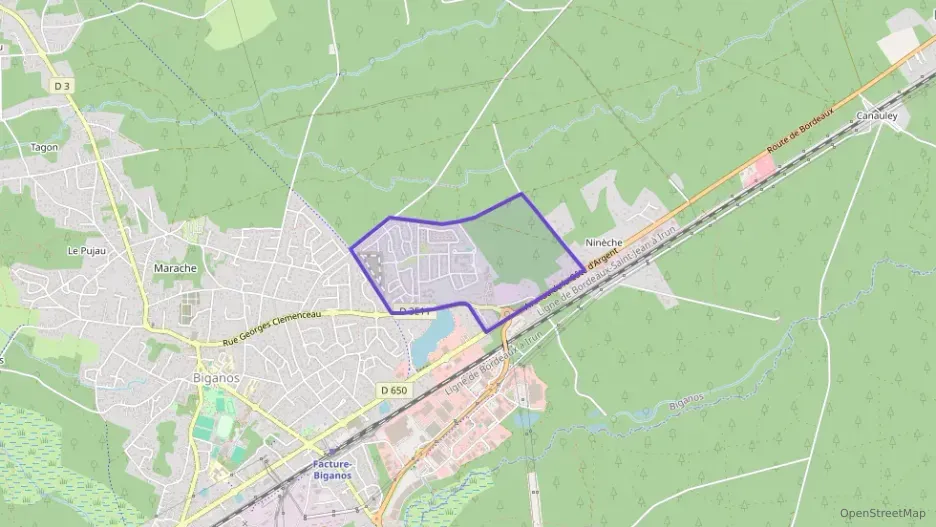 Maison 89 m² quatre pièces à vendre à Biganos
