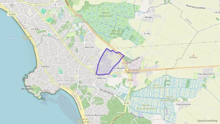 Maison 91 m² quatre pièces à vendre à Saint-Georges-de-Didonne