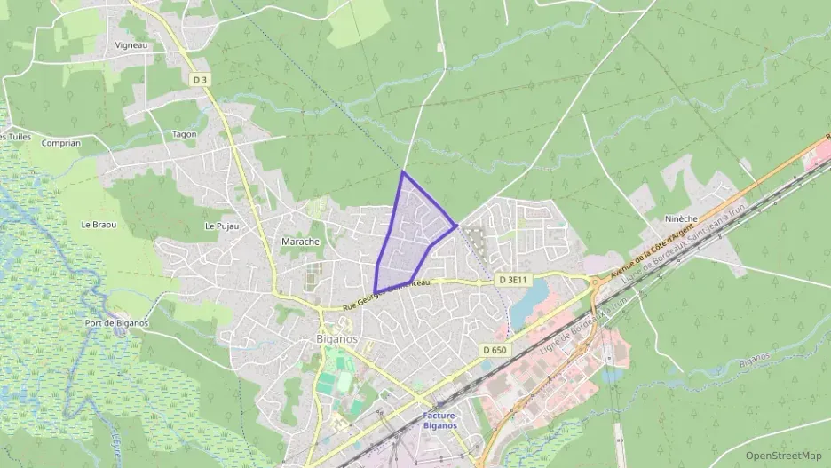 Maison 140 m² cinq pièces à vendre à Biganos