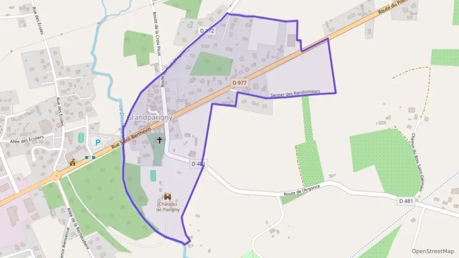 Maison 101 m² quatre pièces à vendre à Grandparigny Maison 101 m² quatre pièces à vendre à Grandparigny