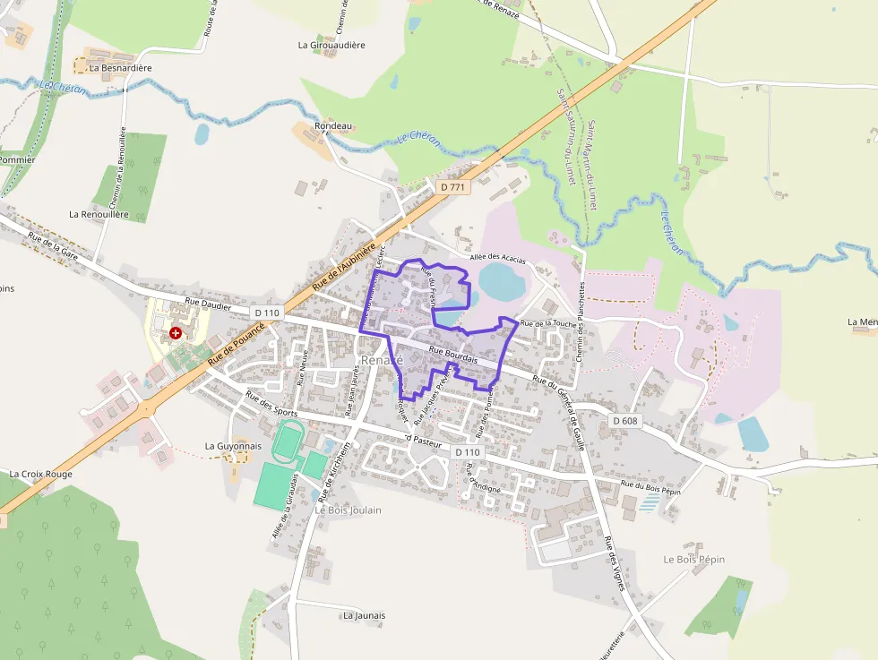 Maison 74 m² quatre pièces à vendre à Renazé