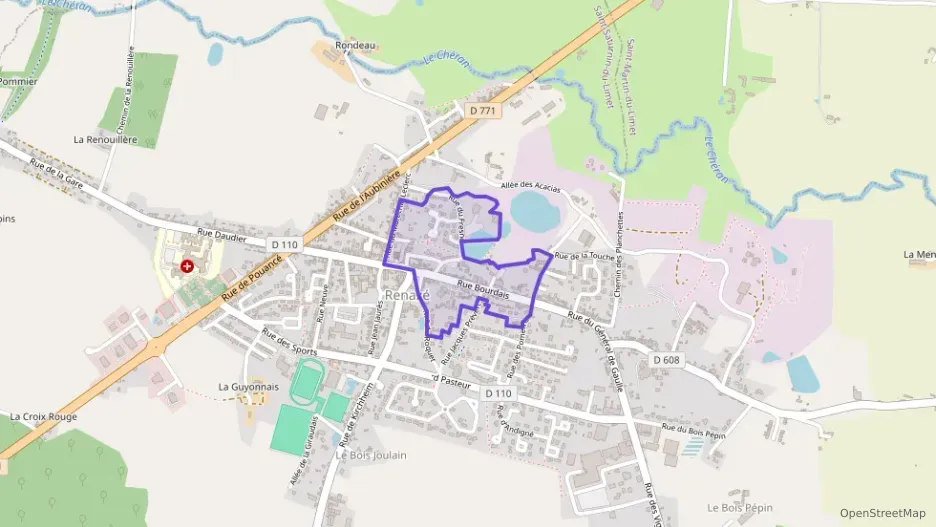 Maison 74 m² quatre pièces à vendre à Renazé