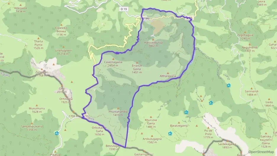 Maison 75 m² quatre pièces à vendre à Larrau Maison 75 m² quatre pièces à vendre à Larrau