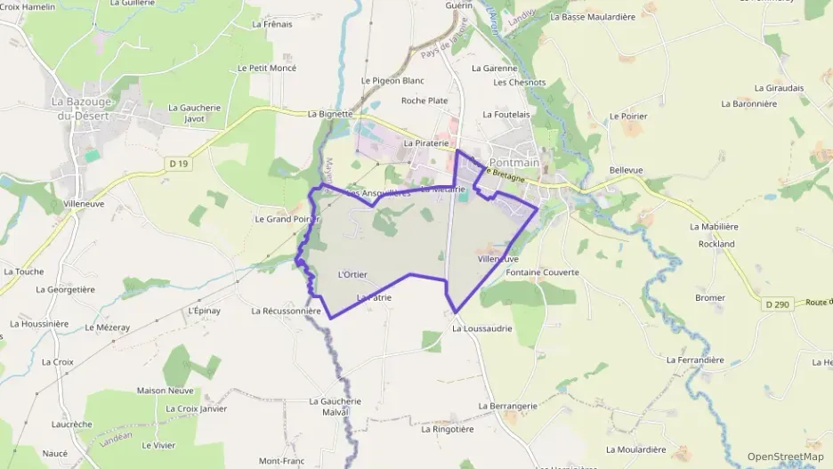 Maison 98 m² cinq pièces à vendre à Pontmain