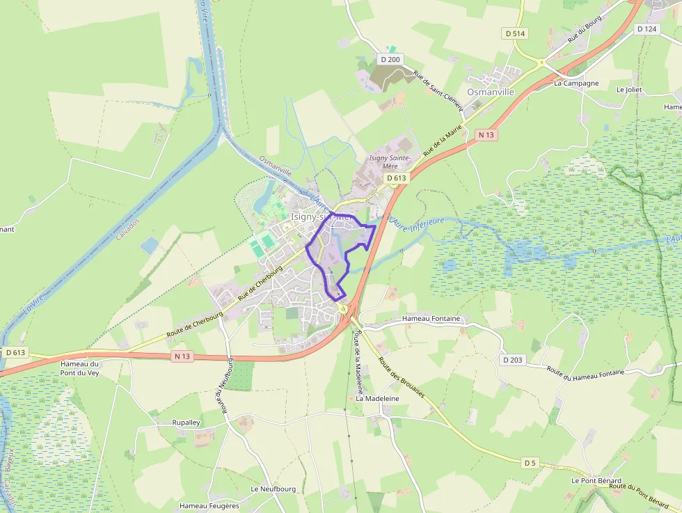 Maison 101 m² quatre pièces à vendre à Isigny-sur-Mer