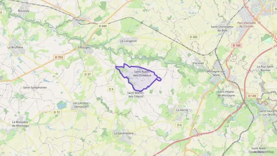 Maison 78 m² quatre pièces à vendre à Saint-Aubin-des-Ormeaux Maison 78 m² quatre pièces à vendre à Saint-Aubin-des-Ormeaux