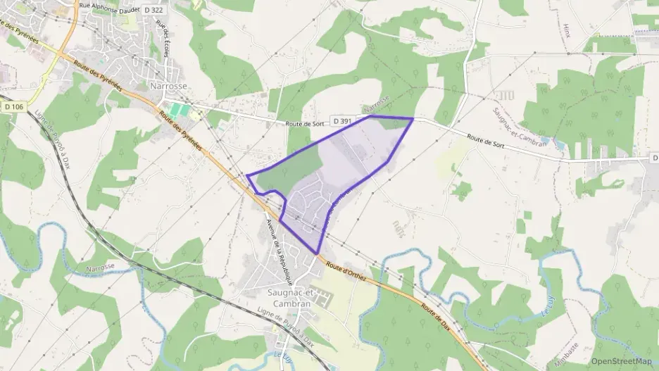 Maison 83 m² quatre pièces à vendre à Saugnac-et-Cambran