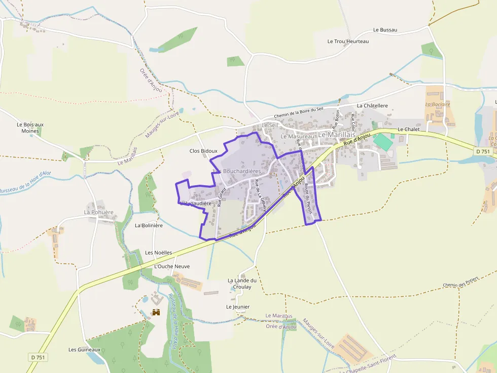 Maison 130 m² quatre pièces à vendre à Mauges-sur-Loire