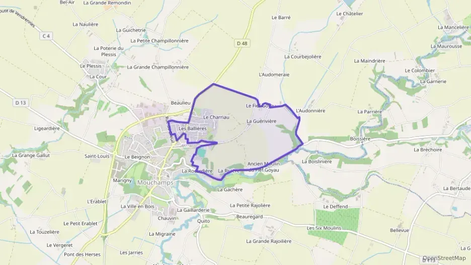 Maison 98 m² trois pièces à vendre à Mouchamps