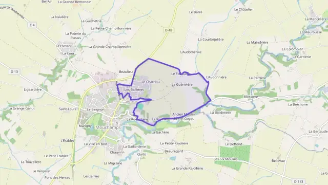 Maison 98 m² trois pièces à vendre à Mouchamps