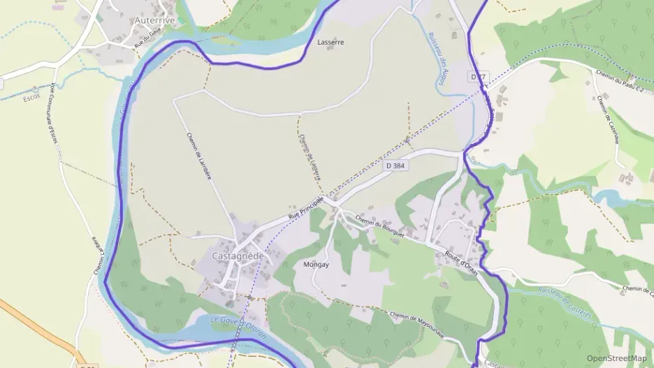 Maison 85 m² trois pièces à vendre à Castagnède Maison 85 m² trois pièces à vendre à Castagnède