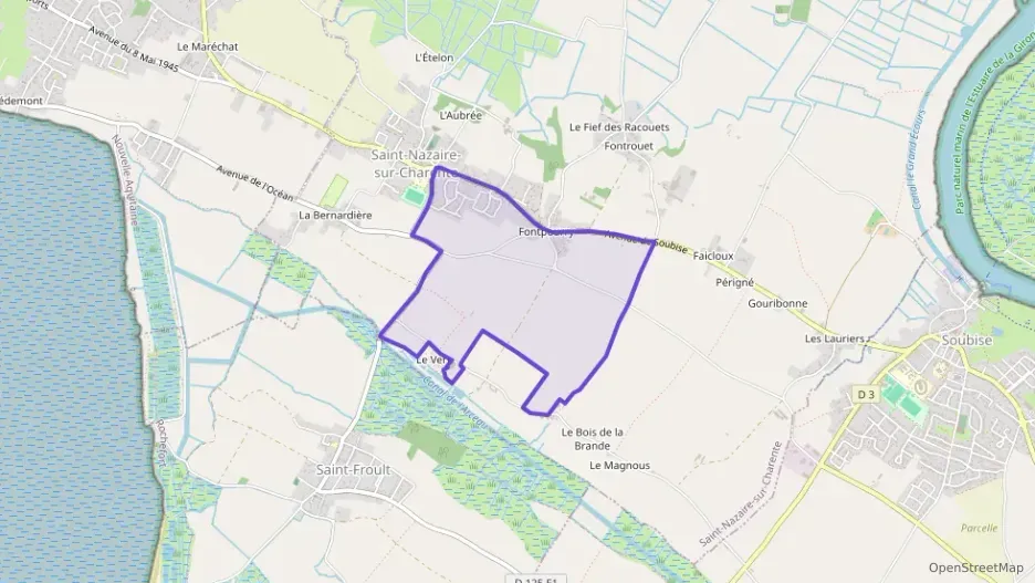 Maison 147 m² sept pièces à vendre à Saint-Nazaire-sur-Charente