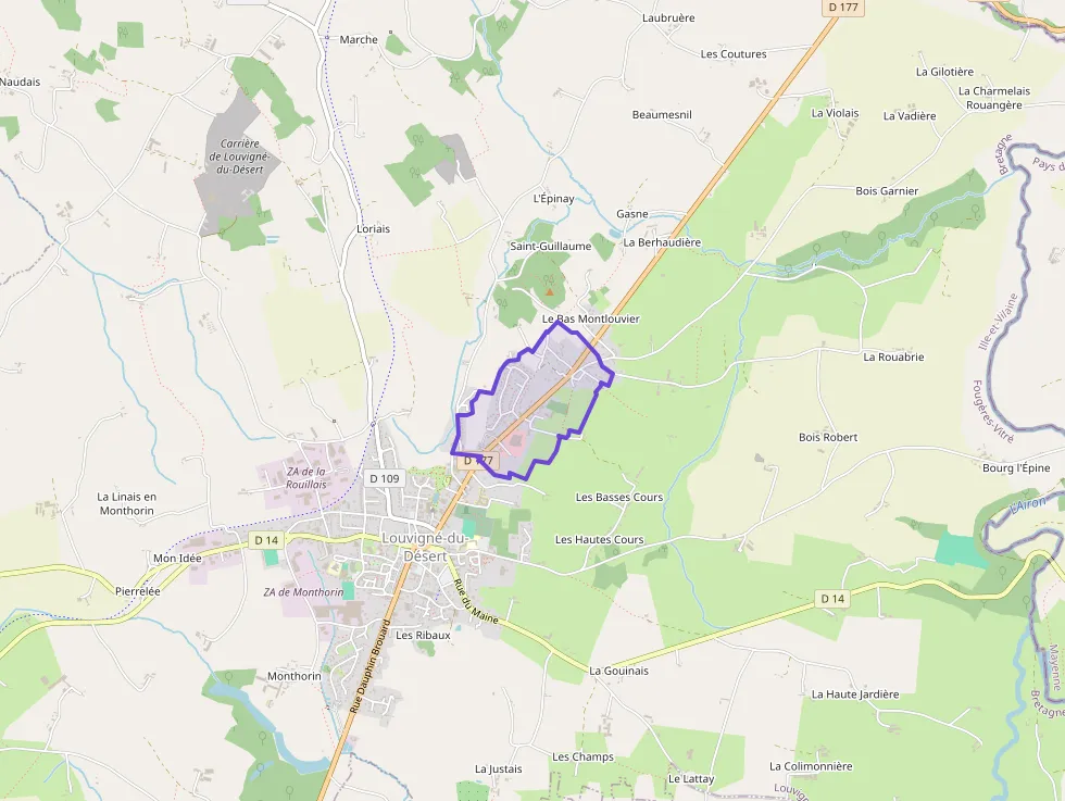 Maison 96 m² quatre pièces à vendre à Louvigné-du-Désert