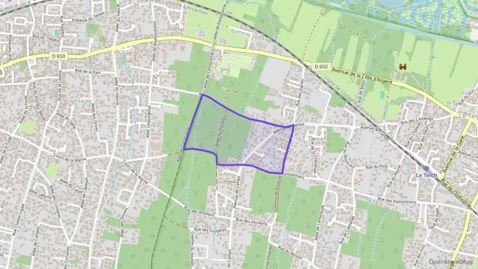 Maison 124 m² six pièces à vendre à Le Teich Maison 124 m² six pièces à vendre à Le Teich