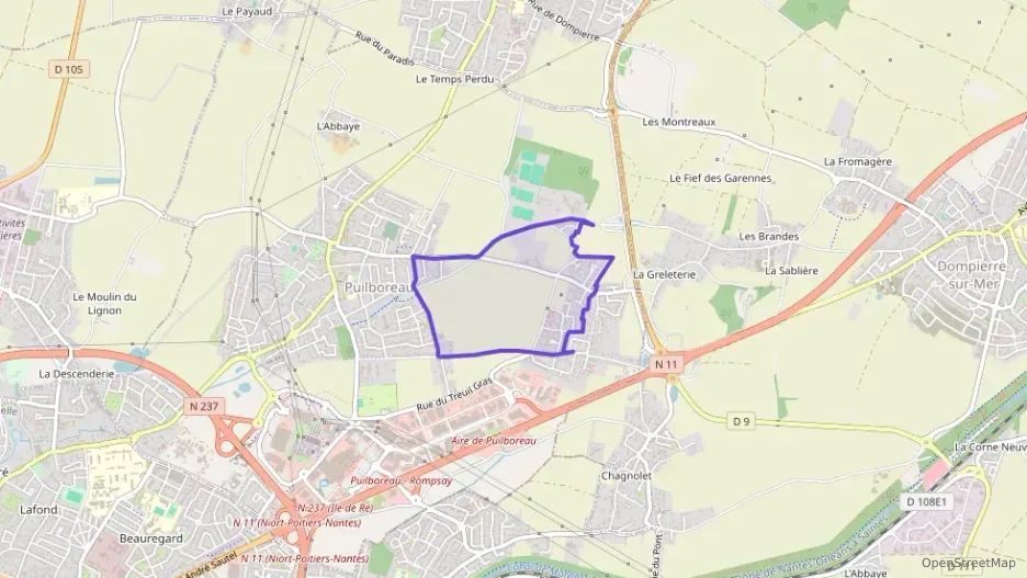 Maison 60 m² trois pièces à vendre à Puilboreau