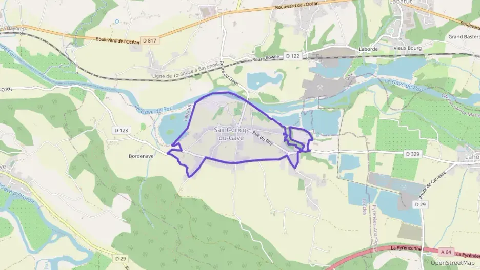 Maison 136 m² quatre pièces à vendre à Saint-Cricq-du-Gave