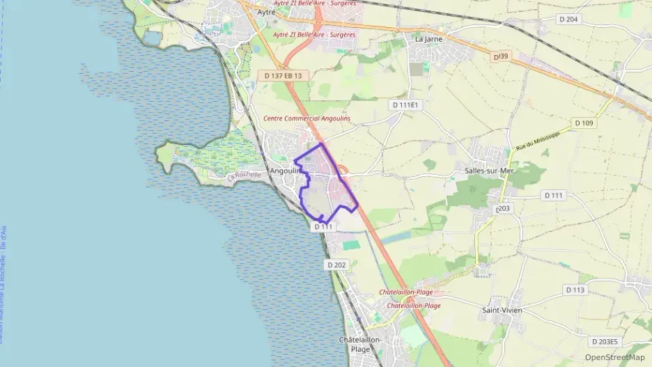 Maison 95 m² quatre pièces à vendre à Angoulins