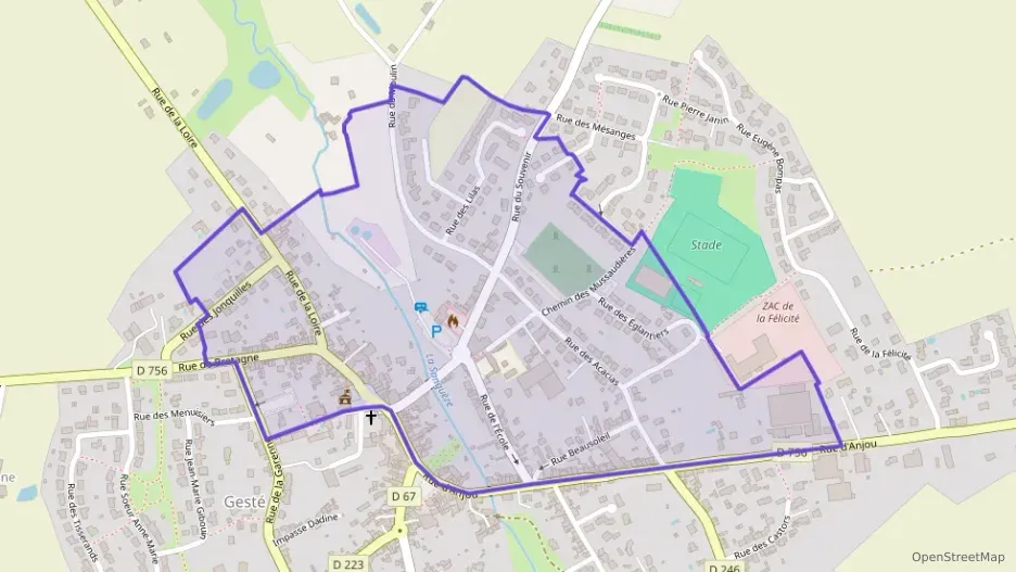 Maison 78 m² quatre pièces à vendre à Beaupréau-en-Mauges