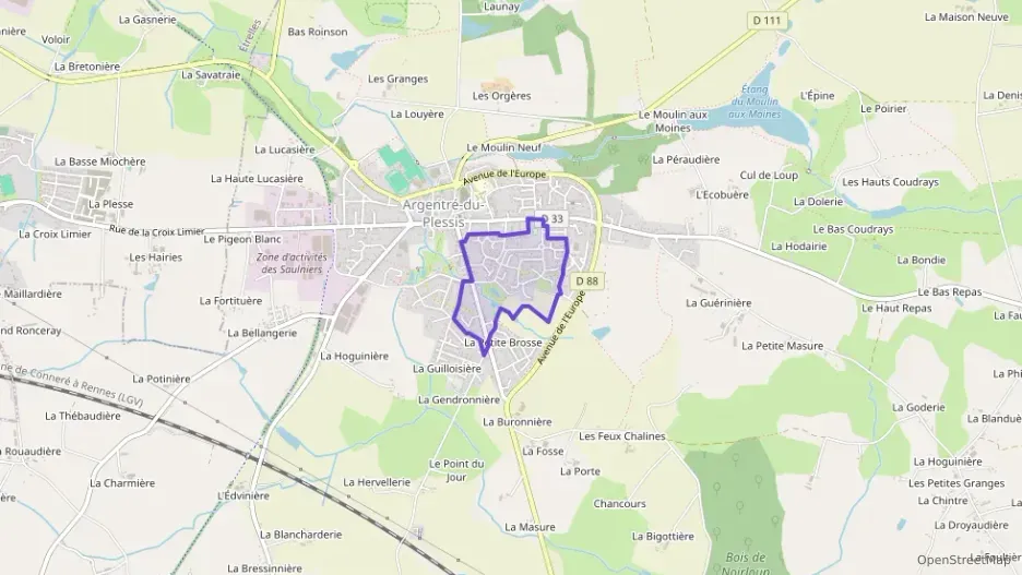 Maison 145 m² cinq pièces à vendre à Argentré-du-Plessis Maison 145 m² cinq pièces à vendre à Argentré-du-Plessis