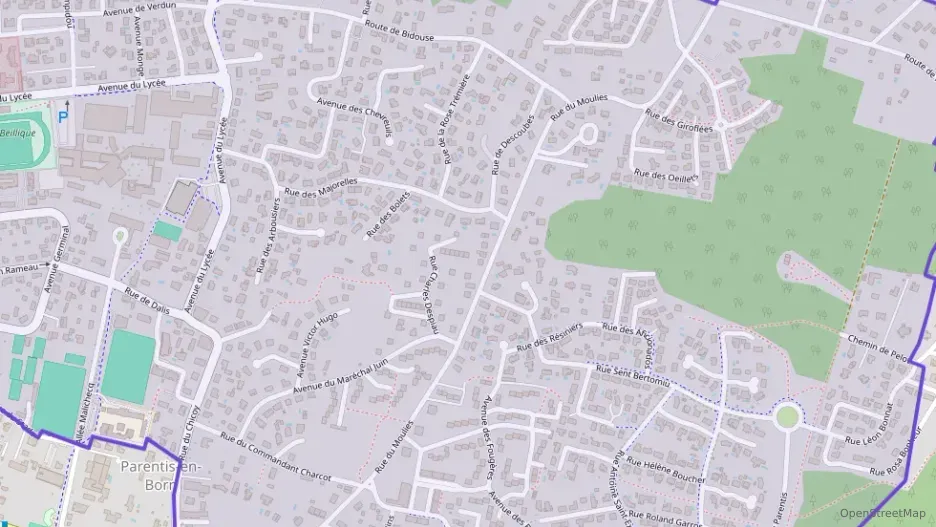 Maison 103 m² quatre pièces à vendre à Parentis-en-Born